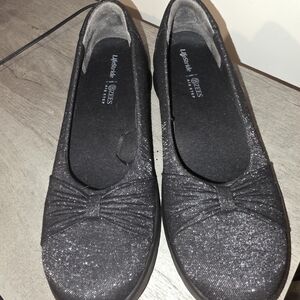 Life Stride Women's Black Flats